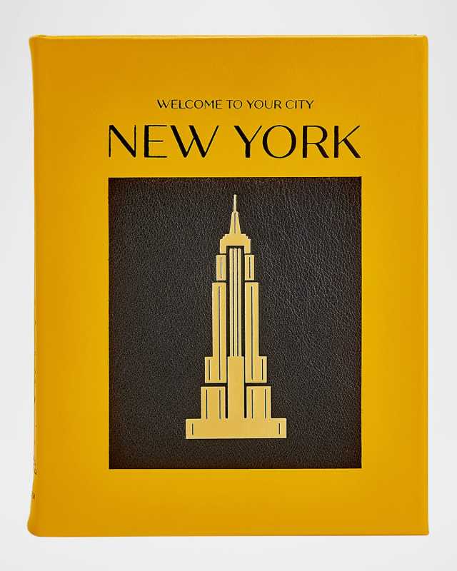 "Trope New York" Leather-Bound Book, Edited by Michelle Fitzgerald & Jack Vanboom